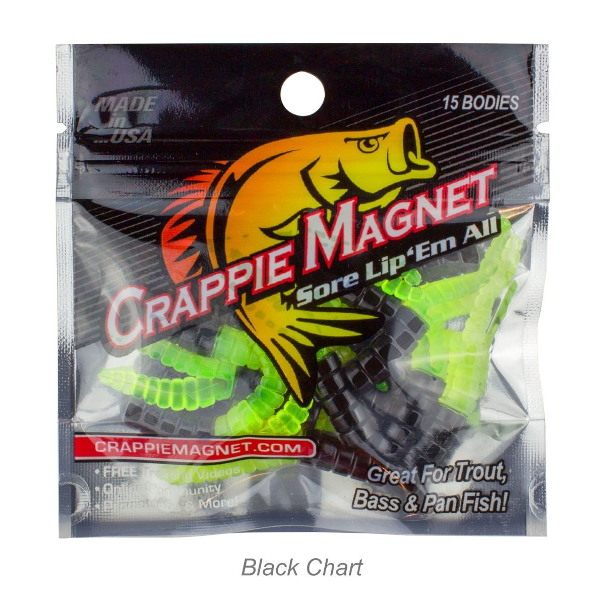Crappie Magnet 15pc. Body Packs