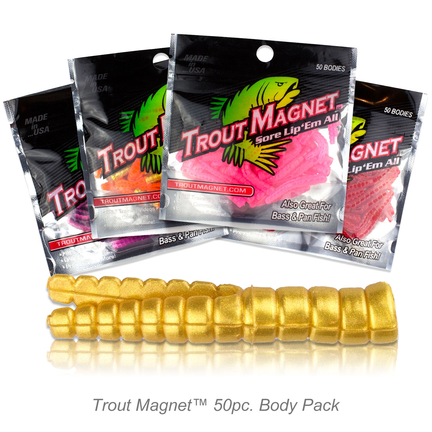 Trout Magnet 50pc. Body Packs – TuckerTackle