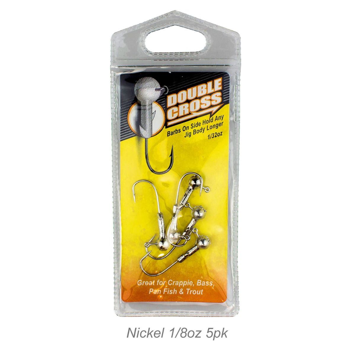 Double Cross Jig Head 1/8oz 5pk