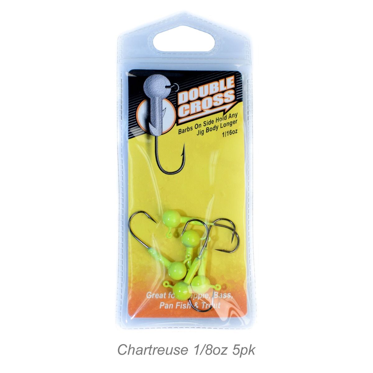 Double Cross Jig Head 1/8oz 5pk