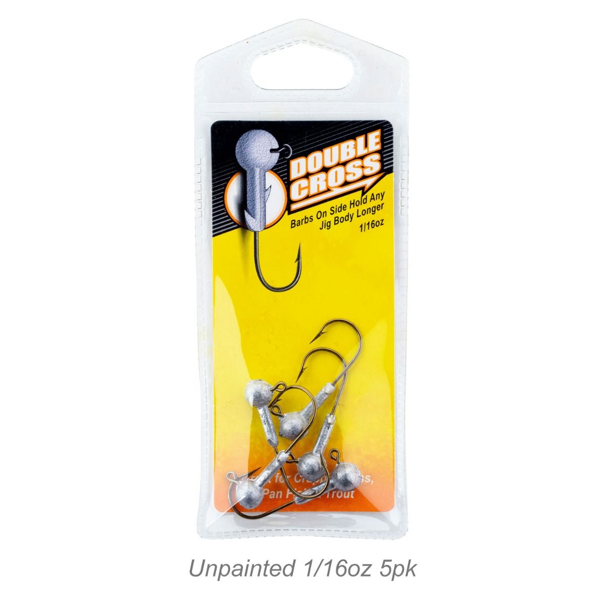 Double Cross Jig Head 1/16oz 5pk