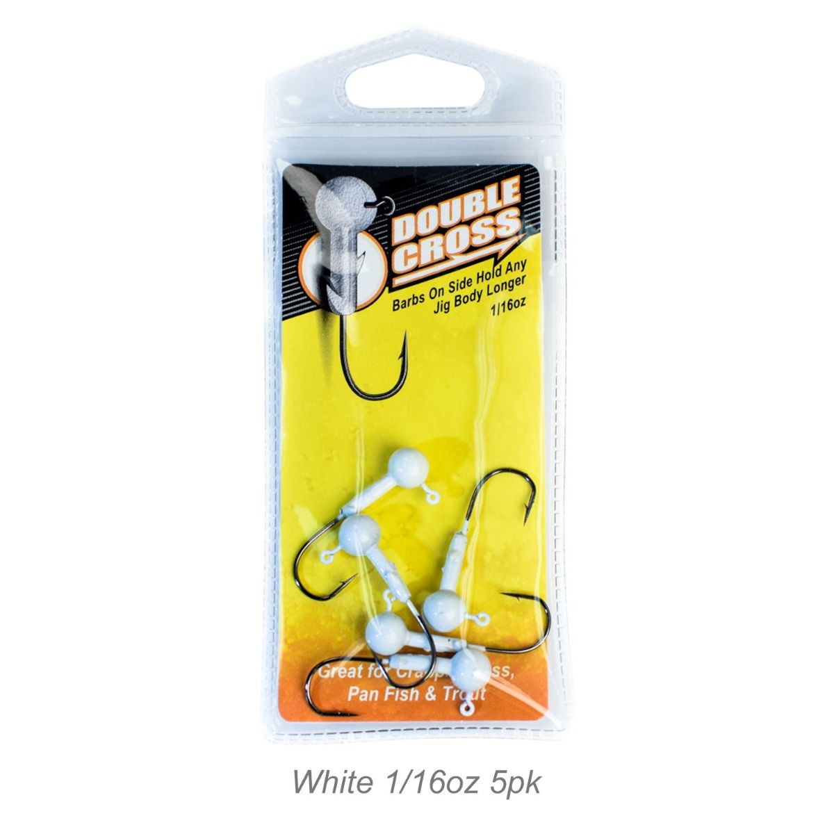 Double Cross Jig Head 1/16oz 5pk