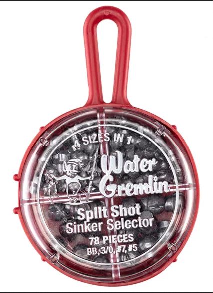 thumbnail image 2 of Water Gremlin Removable Split Shot Assortment Ghana 2 of 14
