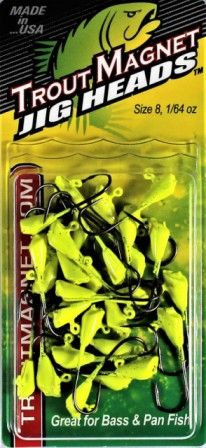 Trout Magnet Jig Heads - 1/64oz 25pk