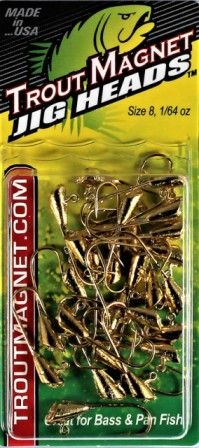 Trout Magnet Jig Heads - 1/64oz 25pk