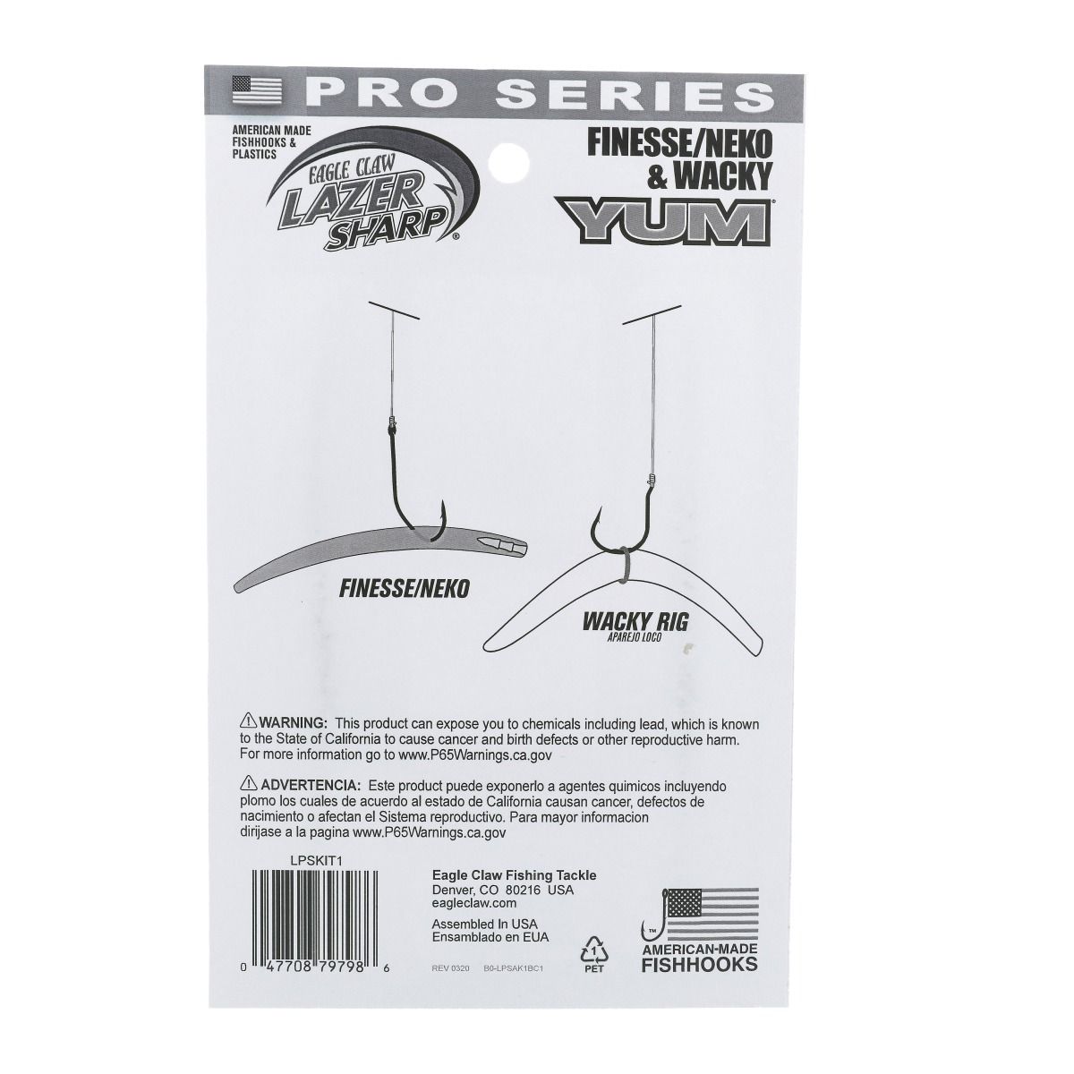 Lazer Sharp Pro-Series Finesse/Neko and Wacky Kit