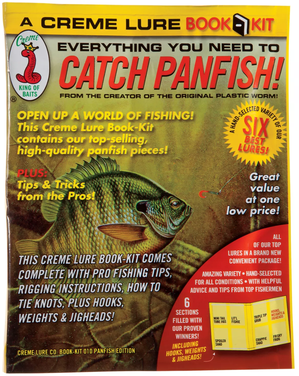 Creme Panfish 43pc Book Kit – TuckerTackle