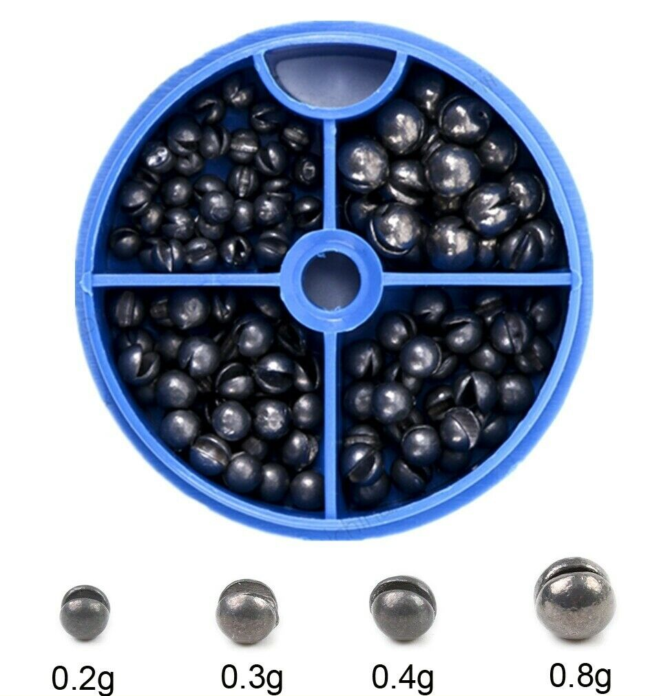 115pc Micro Split Shot Selector