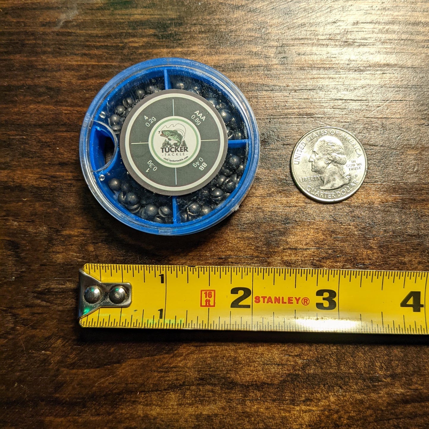 115pc Micro Split Shot Selector