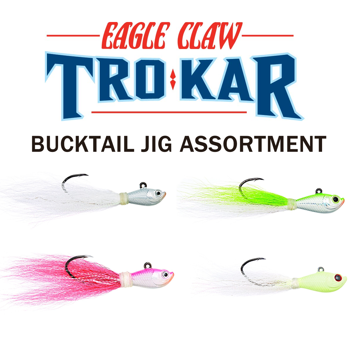 Bucktail Jig Assortment – TuckerTackle
