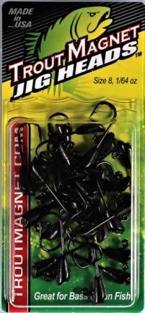Trout Magnet Jig Heads - 1/64oz 25pk – TuckerTackle