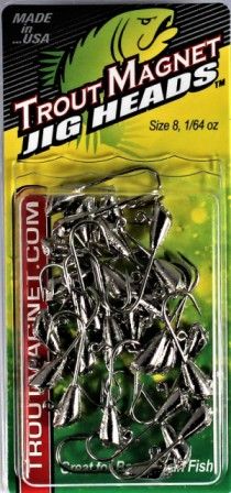 Mini Trout Magnet -- 1/200 oz jighead/ size 14 hook 