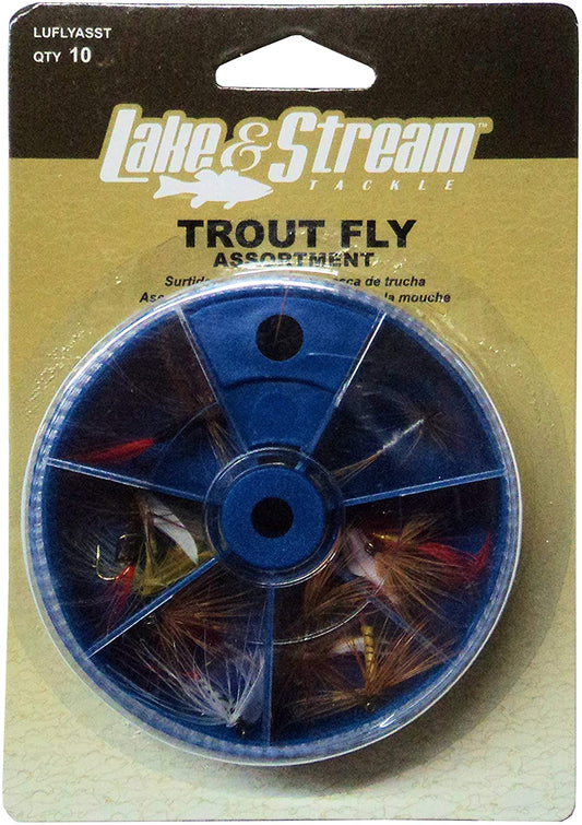 Lake & Stream Trout Fly Assortment
